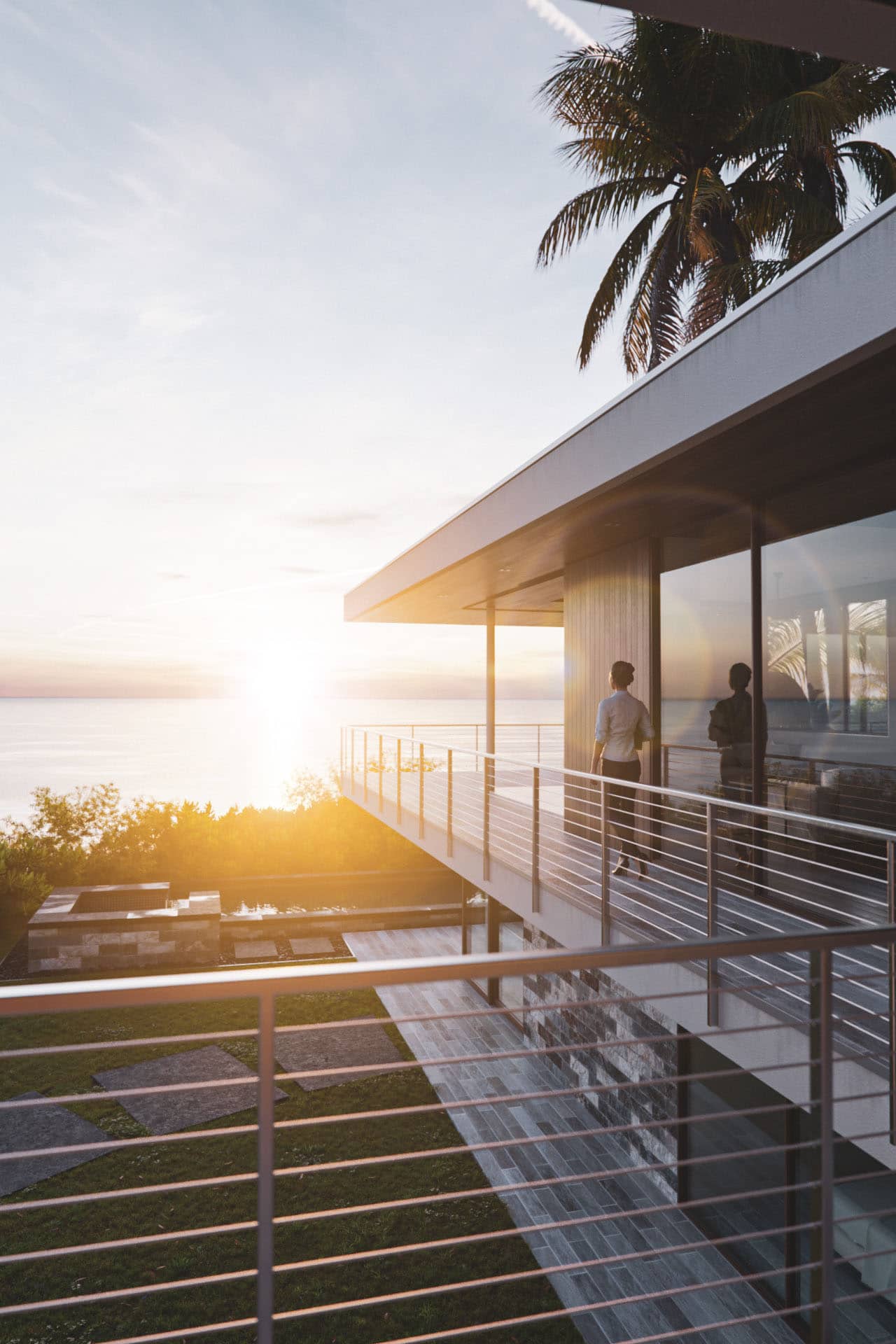 Makingofislandhouse Sunset Ronen Bekerman D Architectural