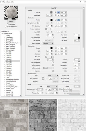 SketchUp and Skatter Making of Sarmiento Museum - Wood Materials