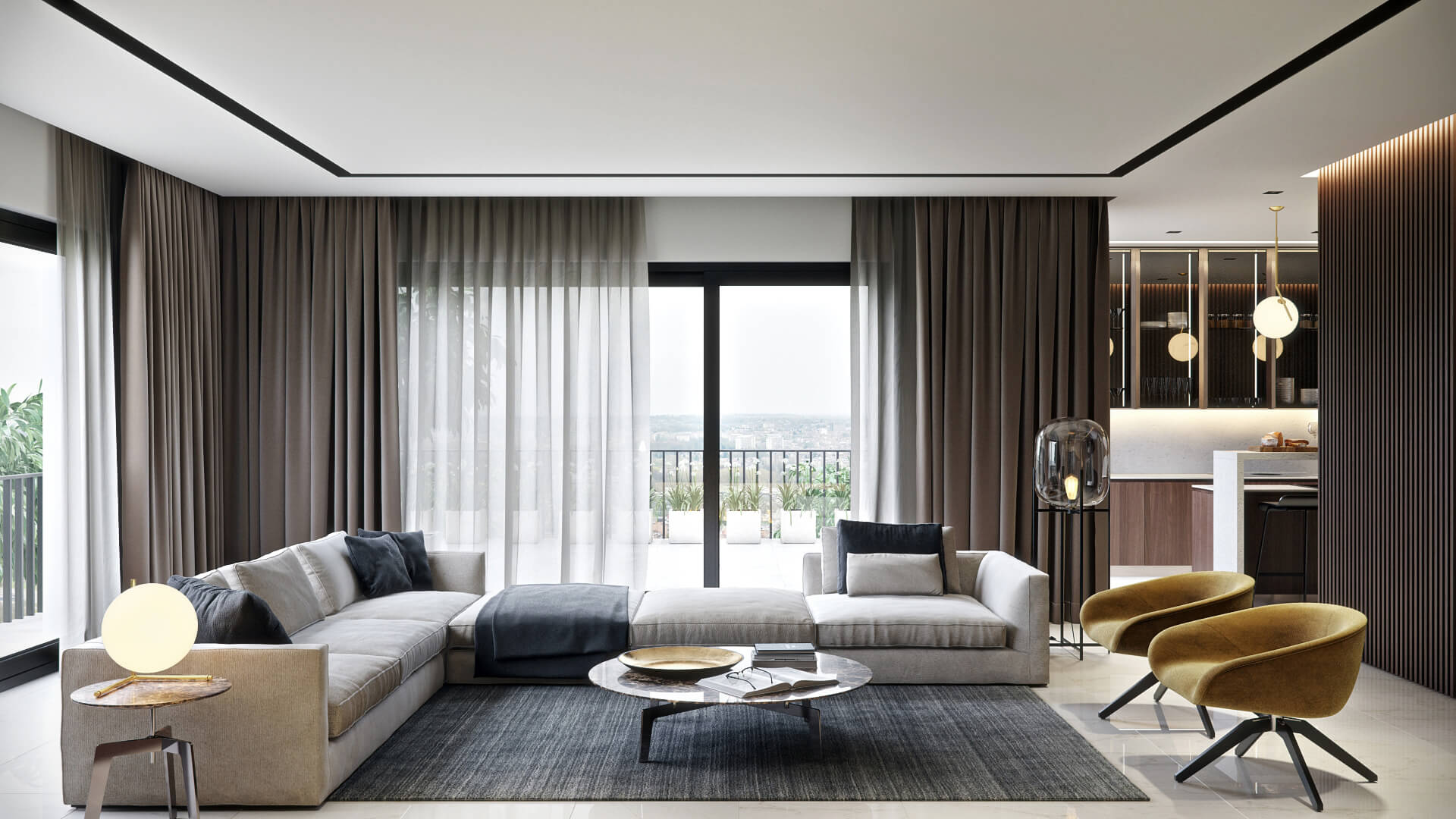 architectural interior design living room